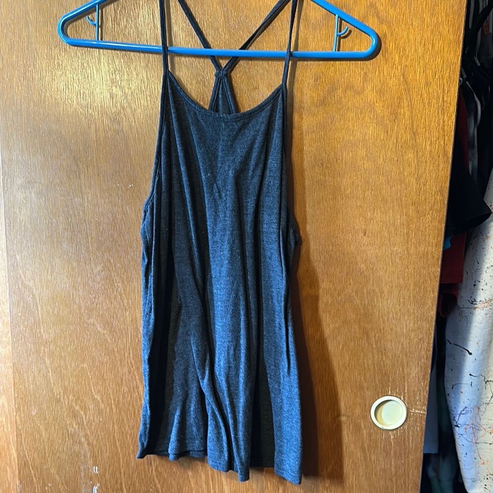 Old Navy Blue Backless Tank Top